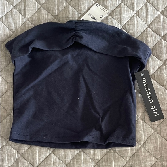 Madden Girl Deep Blue Top - Picture 1 of 1